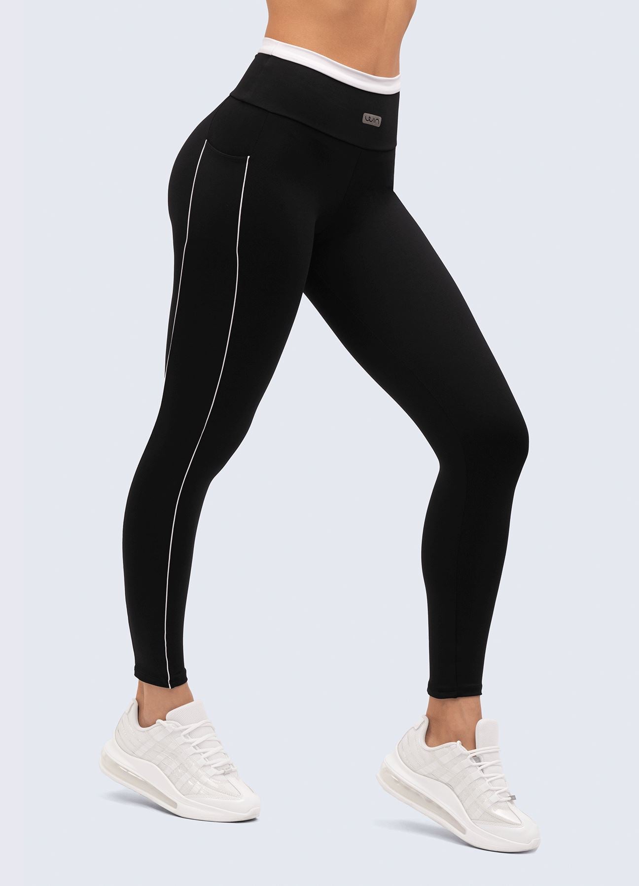 LEGGING NEVER STOPS-NEGRO LEGGINGS WIN ROPA DEPORTIVA 