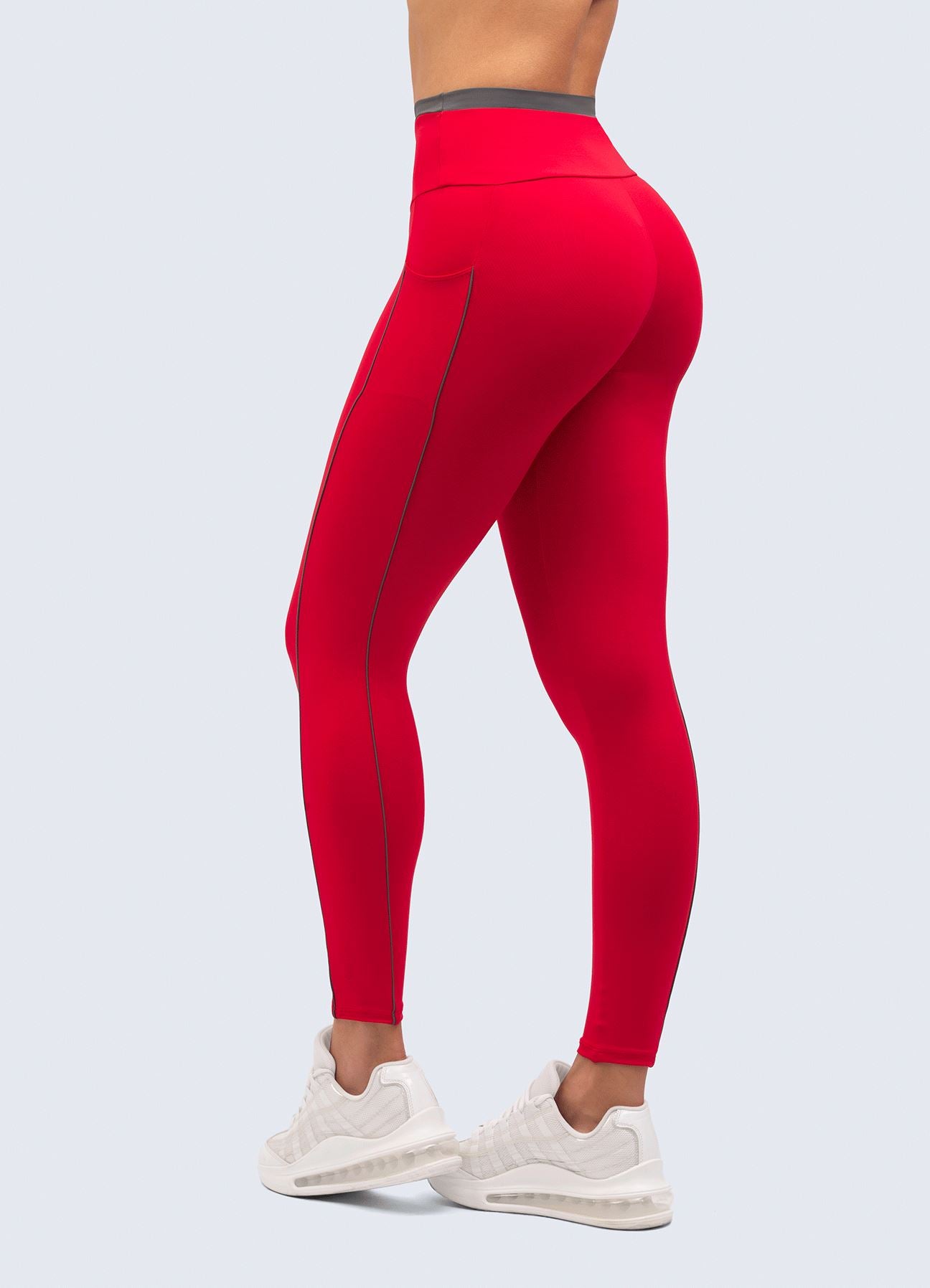 LEGGING NEVER STOPS-ROJO LEGGINGS WIN ROPA DEPORTIVA 