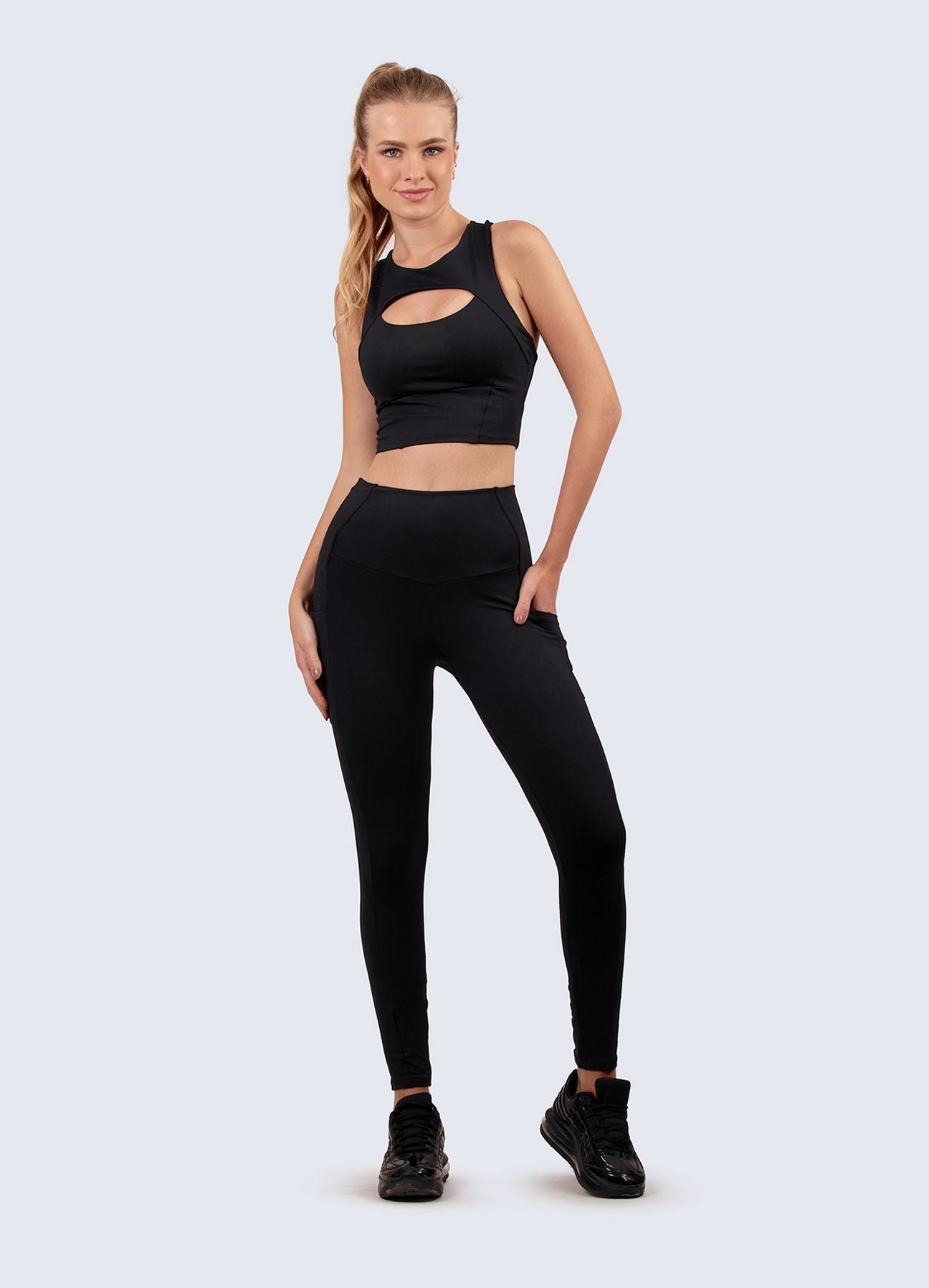 Leggings Negros De Mujer | WIN ROPA DEPORTIVA