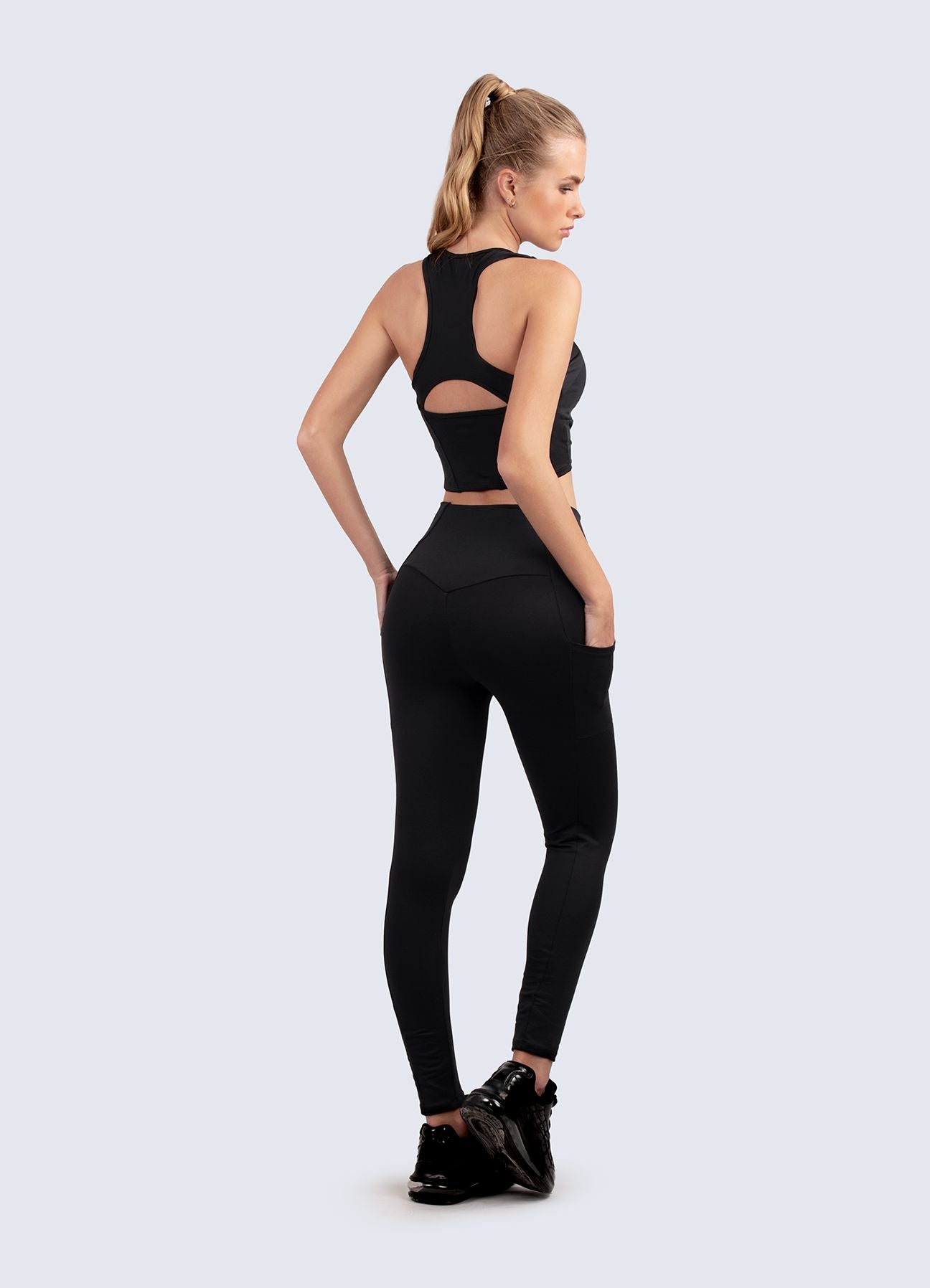 Leggings Negros De Mujer | WIN ROPA DEPORTIVA