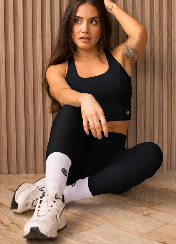 LEGGING READY GO - NEGRO LEGGINGS WIN ROPA DEPORTIVA negro S 