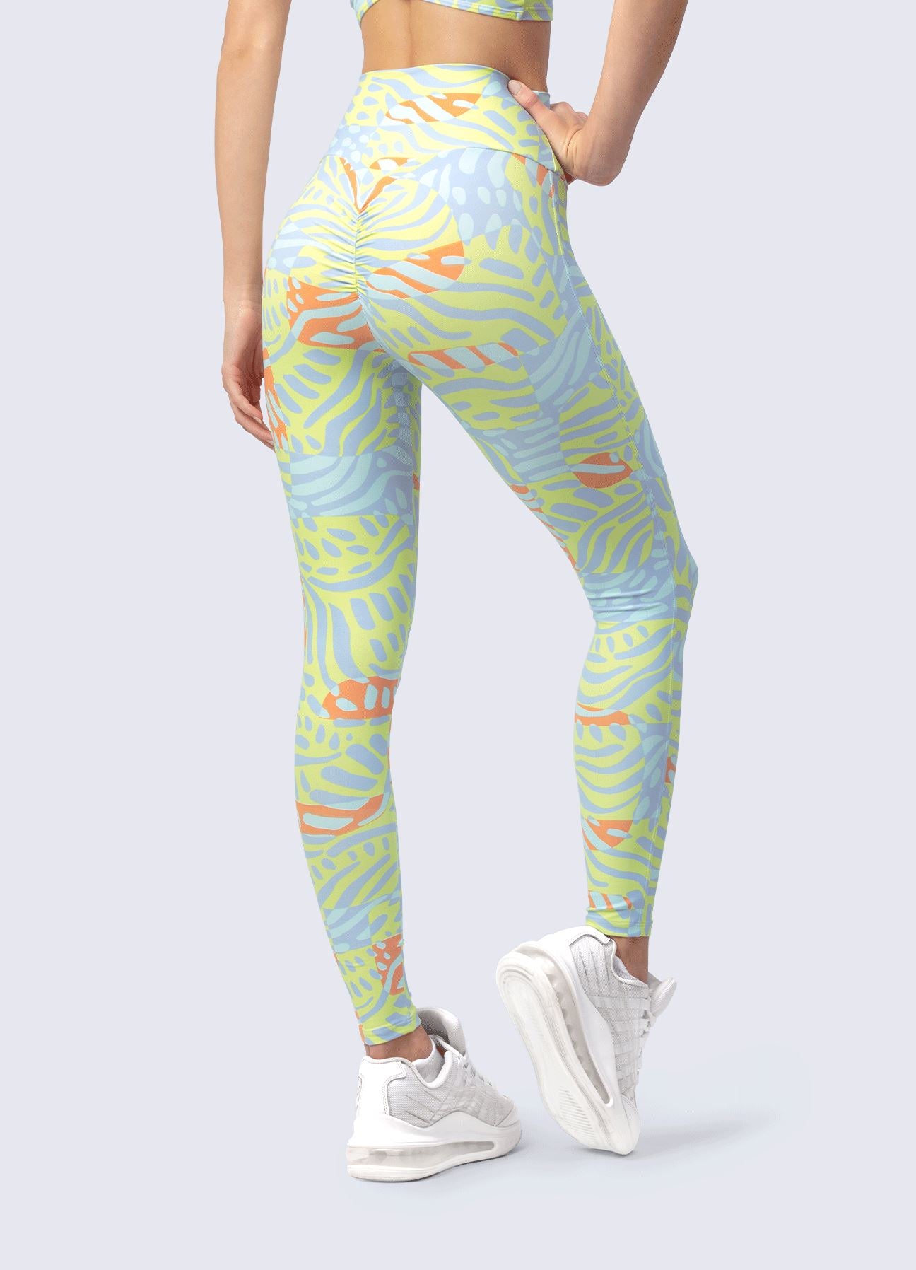 LEGGING SCRUNCH PRINT 3D - AB1 LEGGINGS WINropadeportiva #ab-1