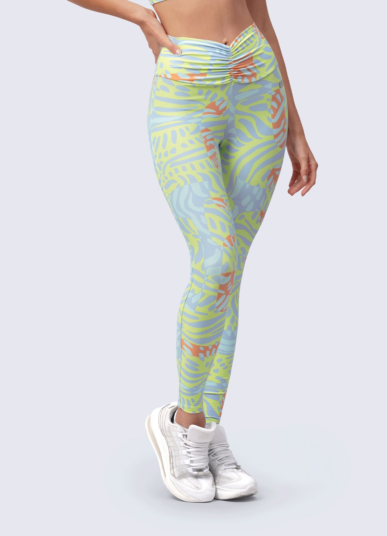 LEGGING SCRUNCH PRINT 3D - AB1 LEGGINGS WINropadeportiva #ab-1