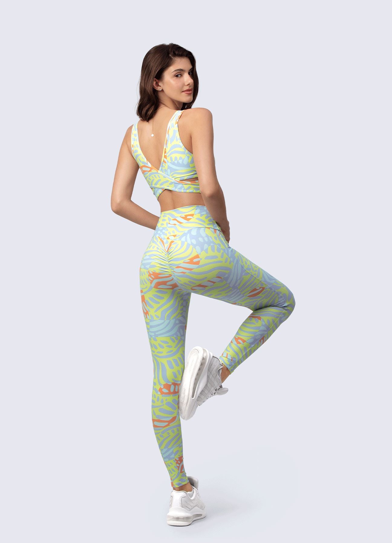 LEGGING SCRUNCH PRINT 3D - AB1 LEGGINGS WINropadeportiva #ab-1