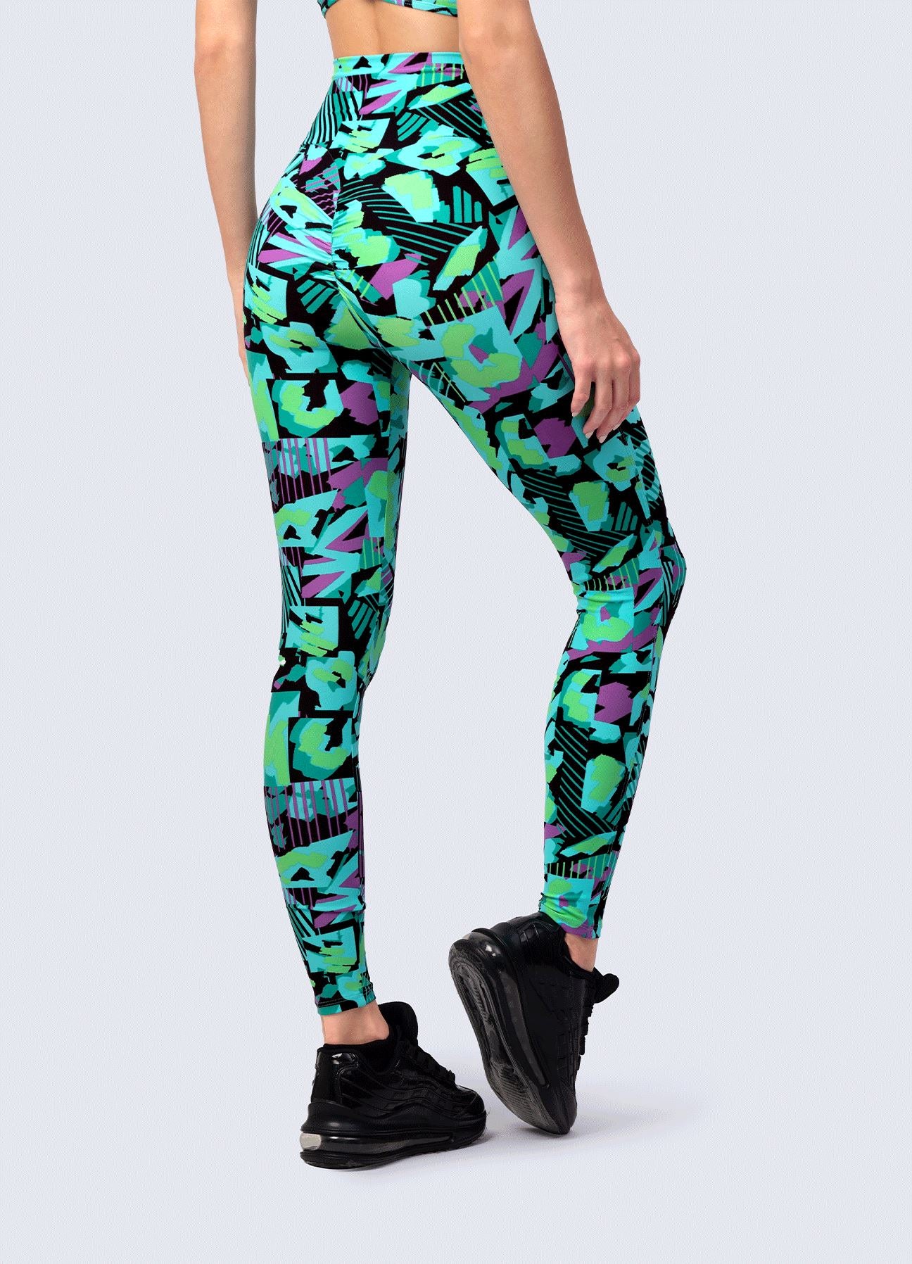 LEGGING SCRUNCH PRINT 3D - AB2 LEGGINGS WINropadeportiva 