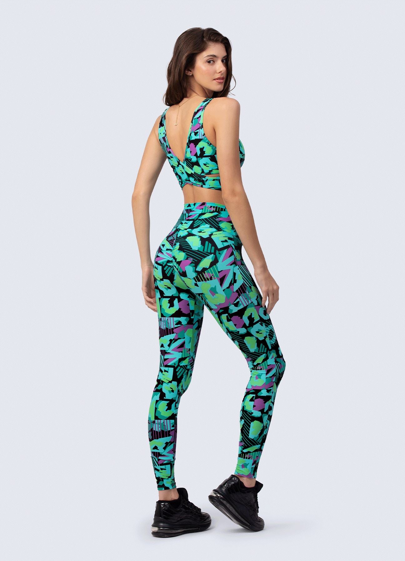 LEGGING SCRUNCH PRINT 3D - AB2 LEGGINGS WINropadeportiva 