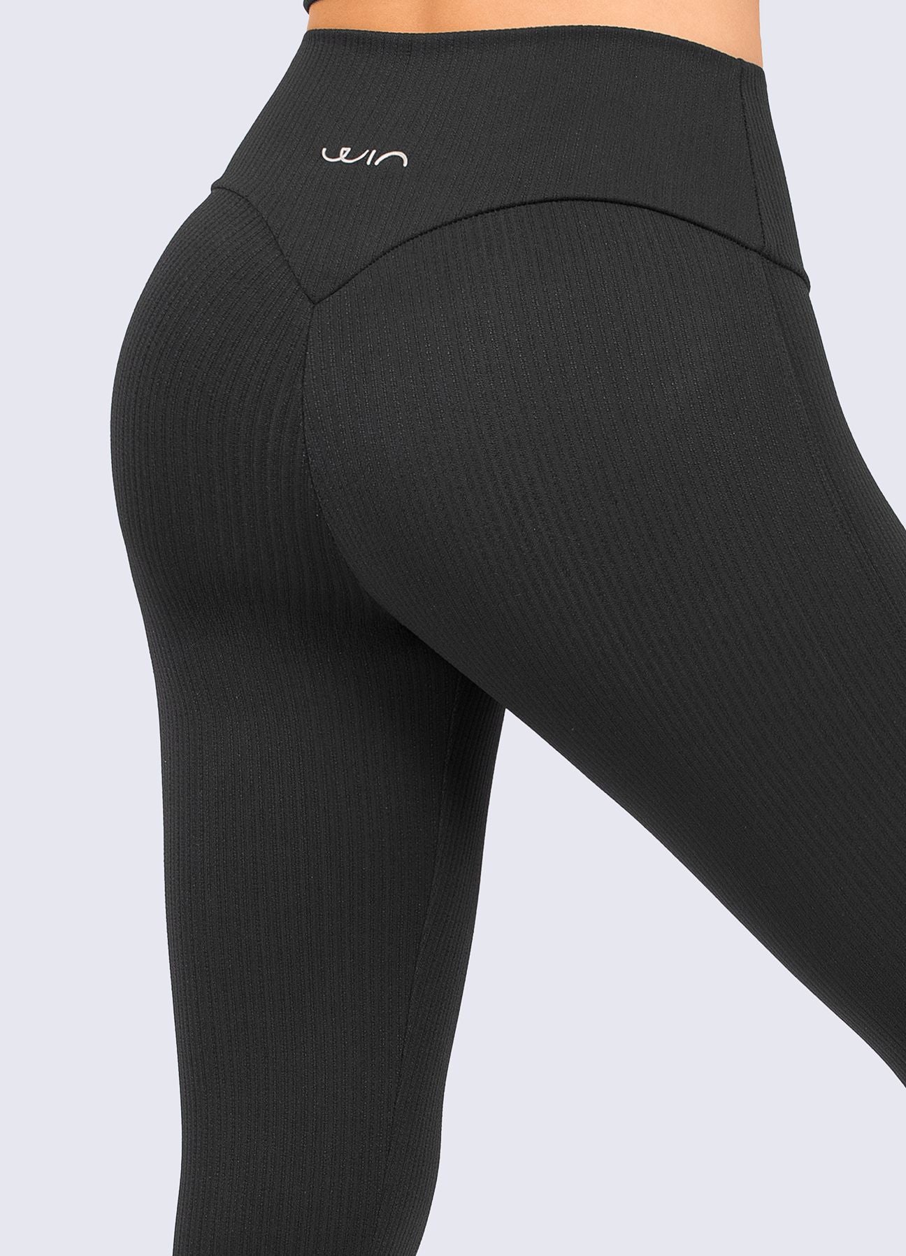 LEGGING SCULPT SHINE - NEGRO LEGGINGS WIN ROPA DEPORTIVA 