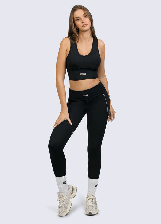 LEGGING SUPLEX BEAT - NEGRO LEGGINGS WIN ROPA DEPORTIVA NEGRO S 