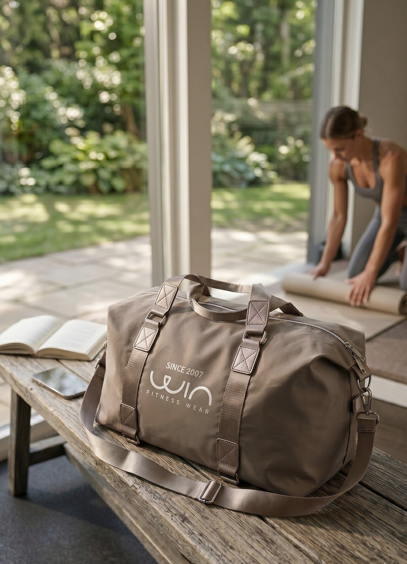 MALETIN ELEVATE - MARRON ACCESORIOS WIN ROPA DEPORTIVA 
