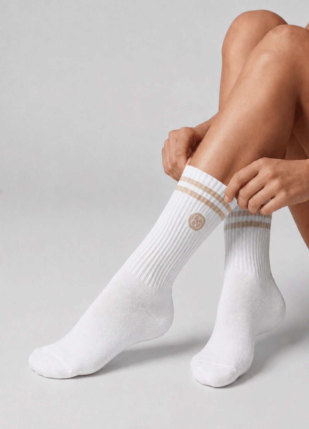 MEDIAS STUDIO - BLANCO/ARENA ACCESORIOS WIN ROPA DEPORTIVA 