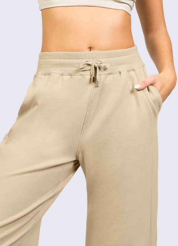 PANTALON BUZO ATHLEISURE - BEIGE WIN ROPA DEPORTIVA 