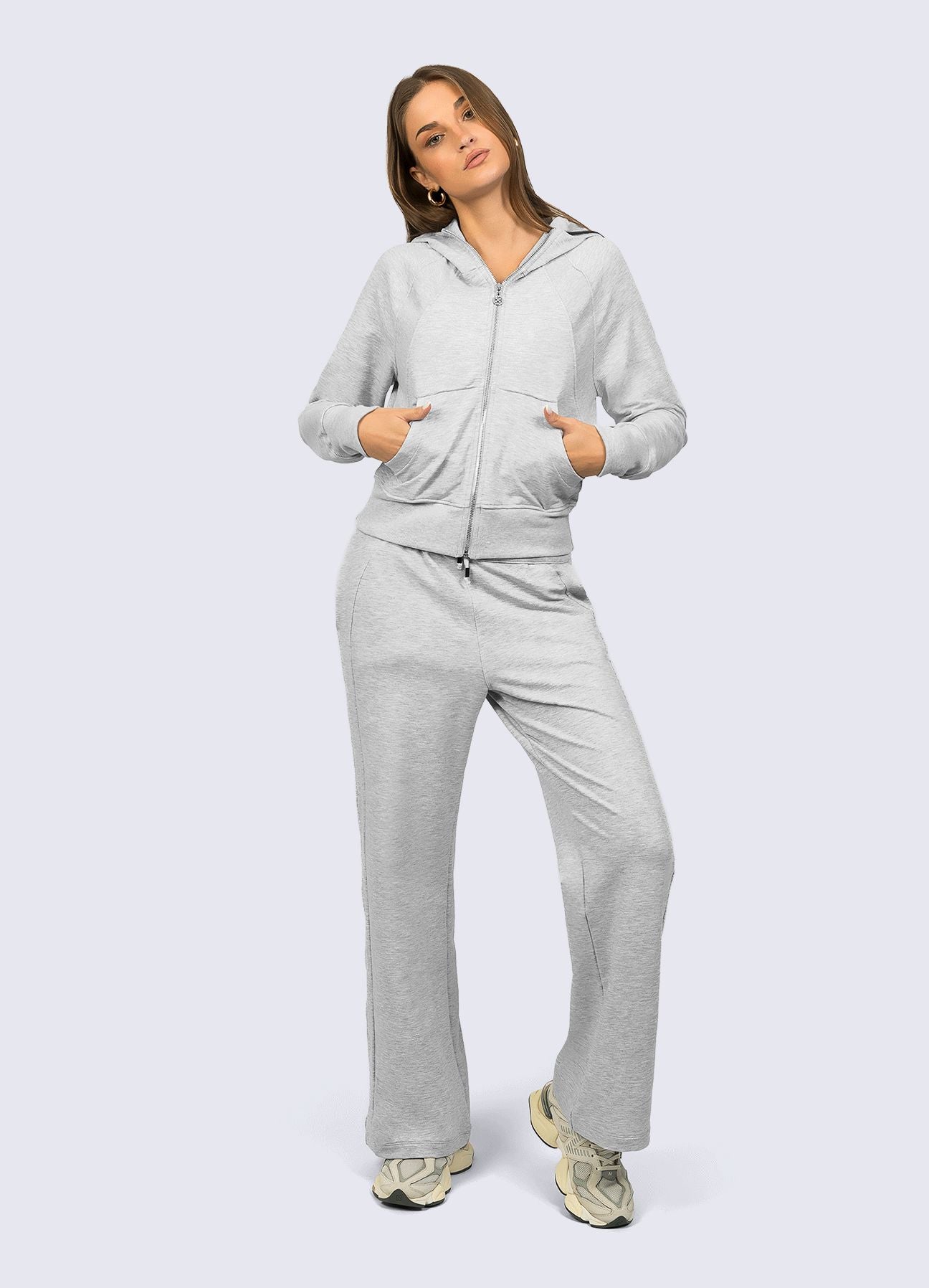 PANTALON BUZO ATHLEISURE - MELANGE WIN ROPA DEPORTIVA 