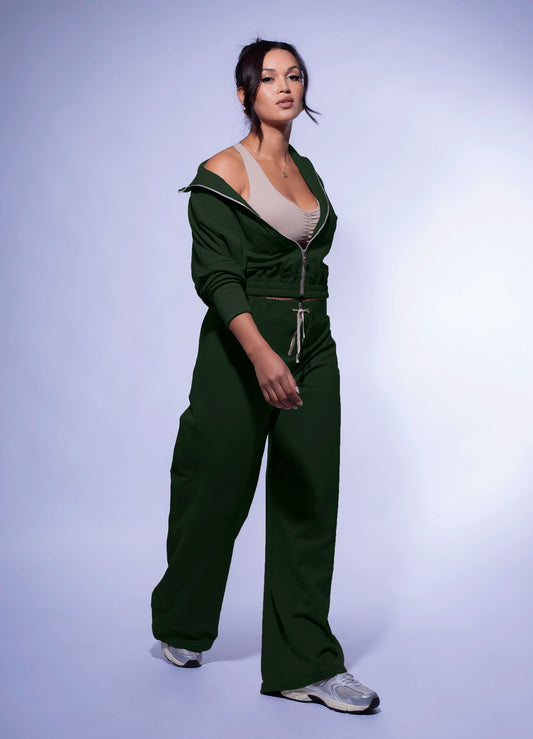 PANTALON BUZO LOUNGE - VERDE BOTELLA PANTALONES WIN ROPA DEPORTIVA verde-botella S 
