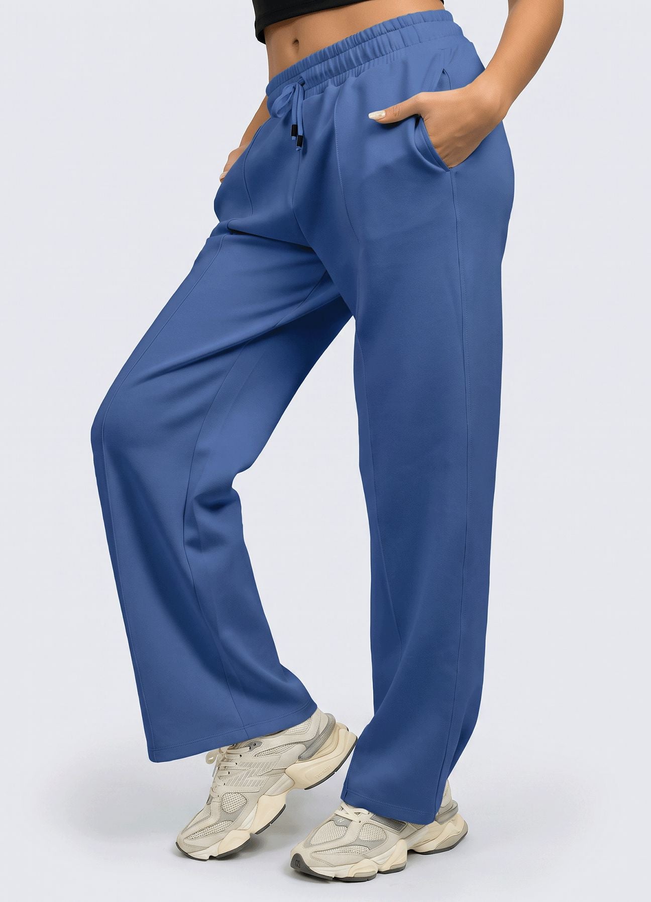 PANTALÓN COMFORT - AZUL ACERO PANTALONES WIN ROPA DEPORTIVA azul-acero S 
