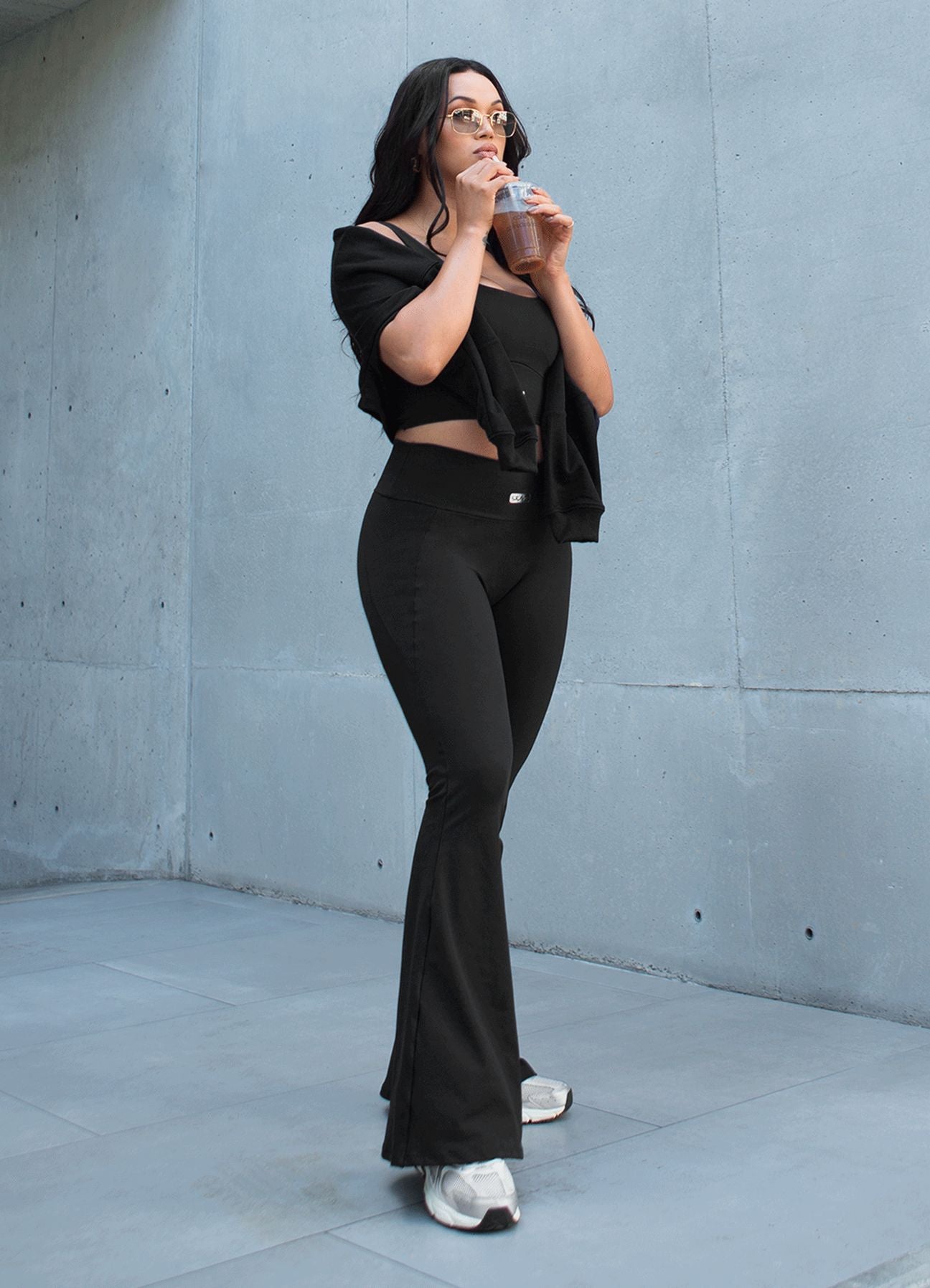 PANTALON EMANA SCULPT-NEGRO PANTALONES WIN ROPA DEPORTIVA S Negro 