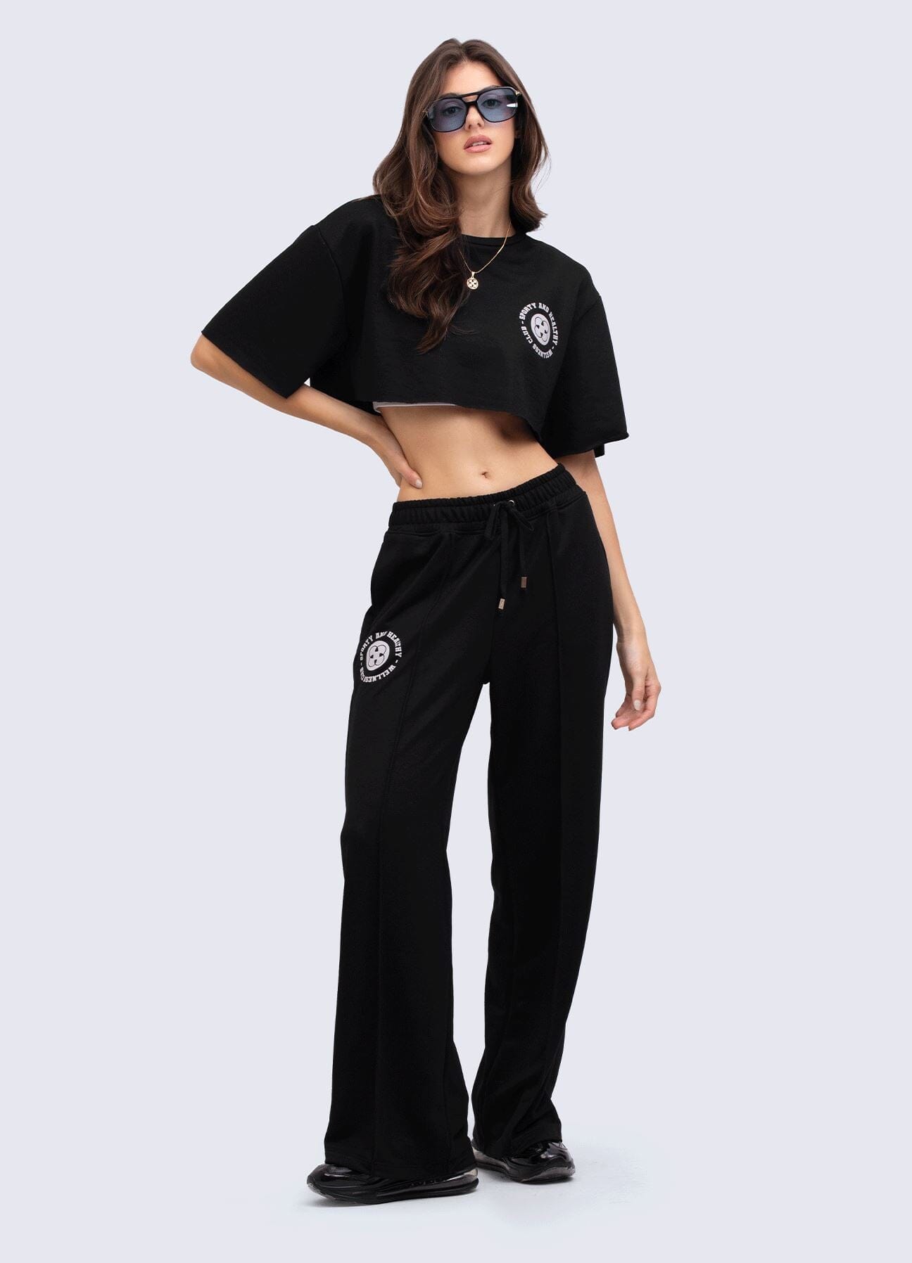 PANTALON WELLNESS-Negro PANTALONES WINropadeportiva S Negro 