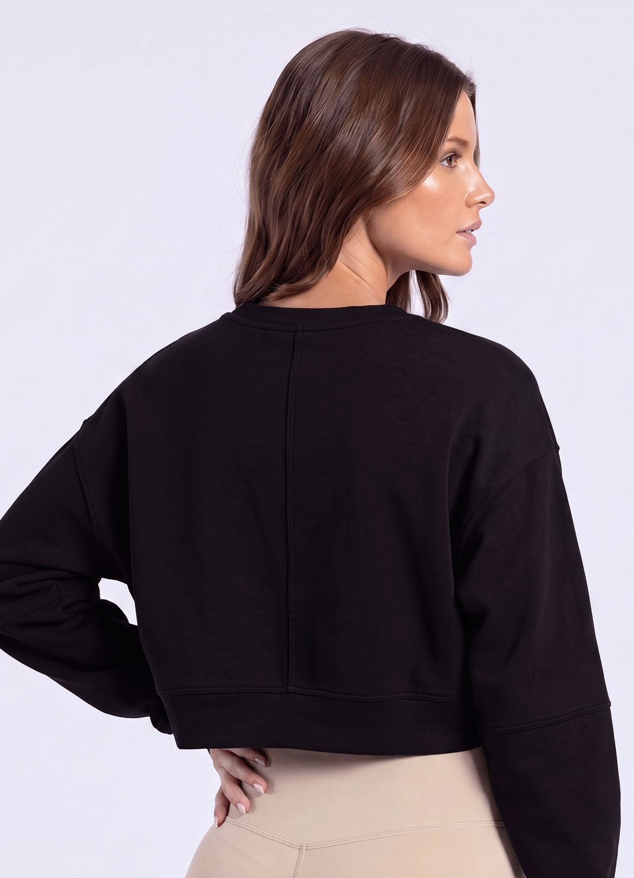 POLERA SOFT LOUNGE - NEGRO POLERAS WIN ROPA DEPORTIVA 
