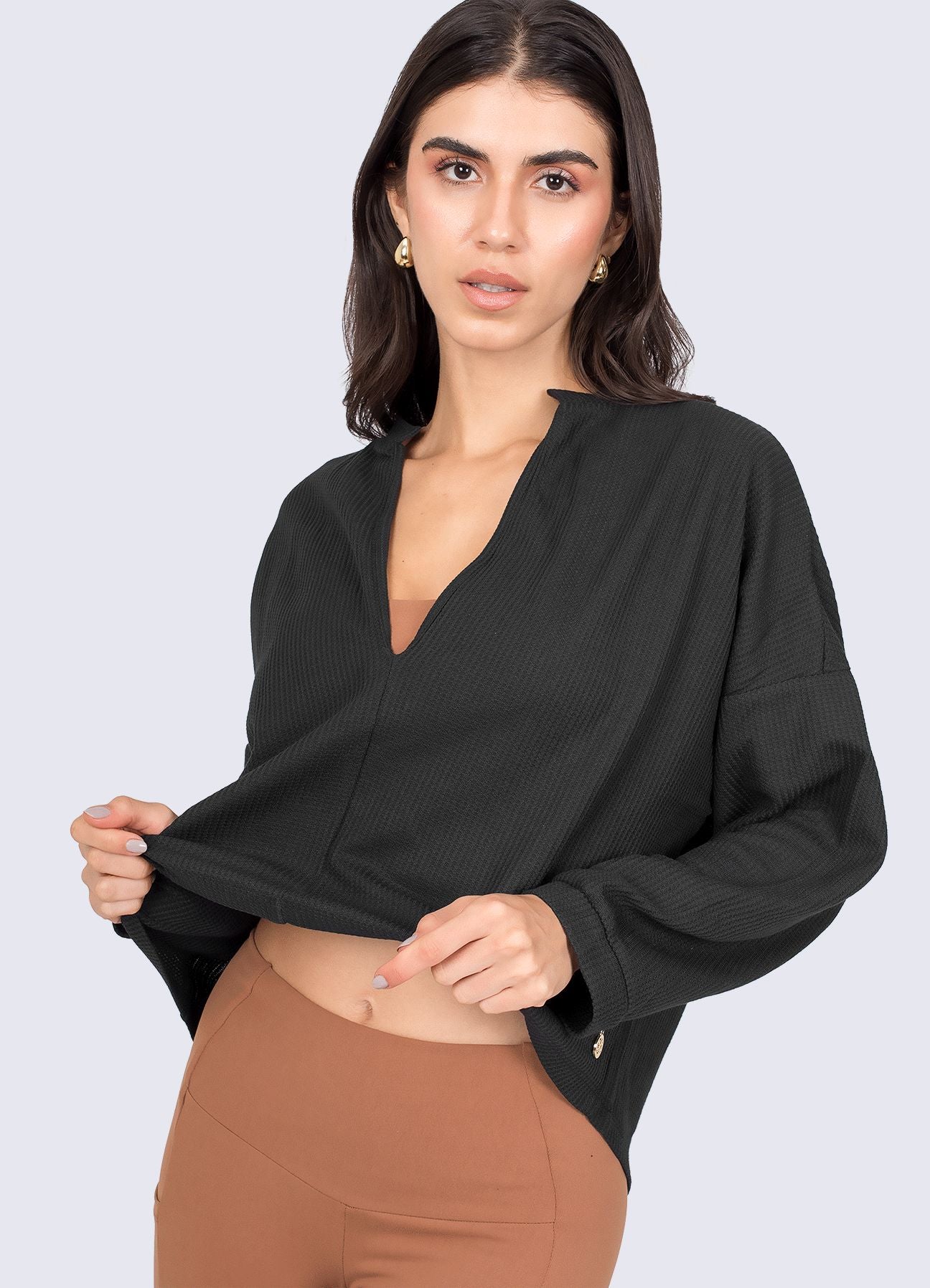 POLERA SPACE - NEGRO POLERAS WIN ROPA DEPORTIVA 