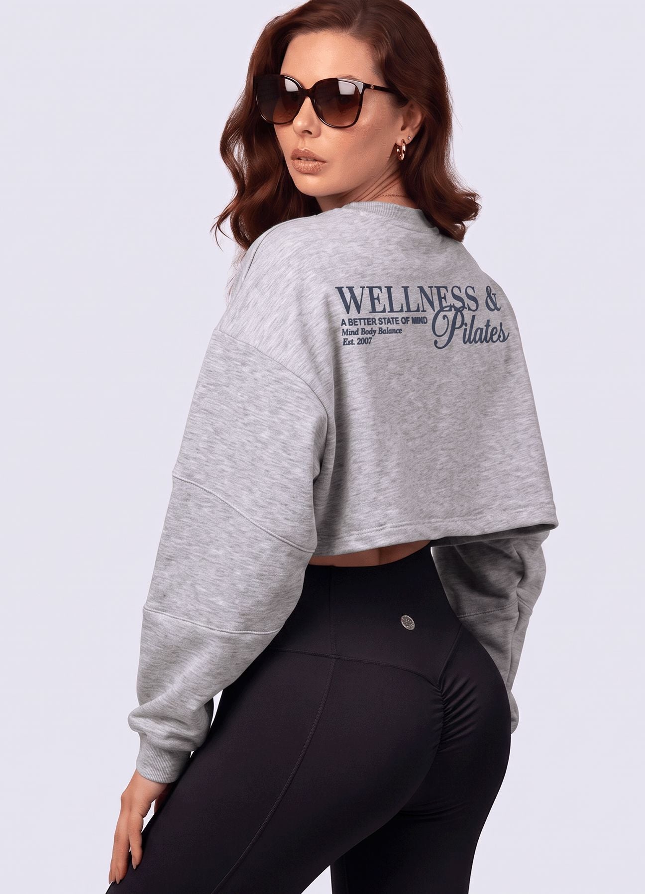 POLERA WELLNESS - MELANGE POLERAS WIN ROPA DEPORTIVA 