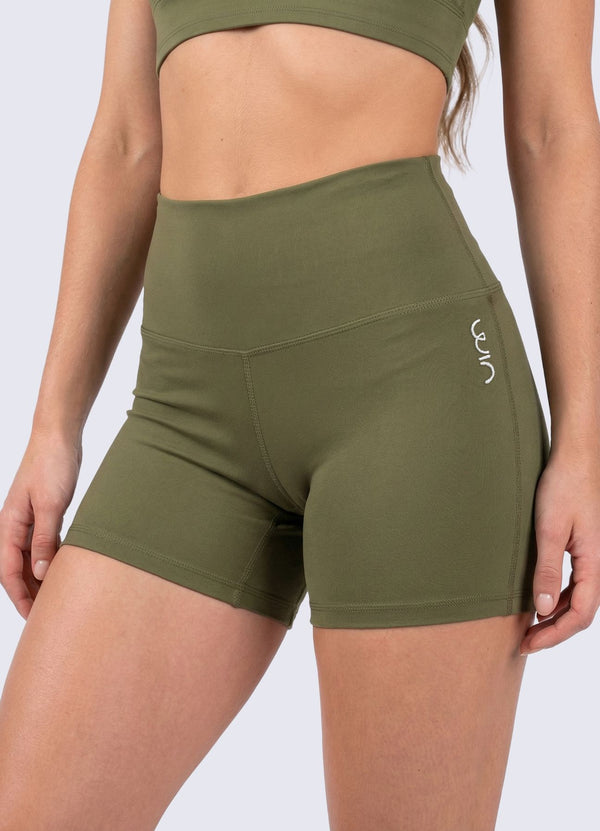 SHORT EMANA ABS CONTROL - VERDE MILITAR SHORTS WIN ROPA DEPORTIVA VERDE MILITAR S 