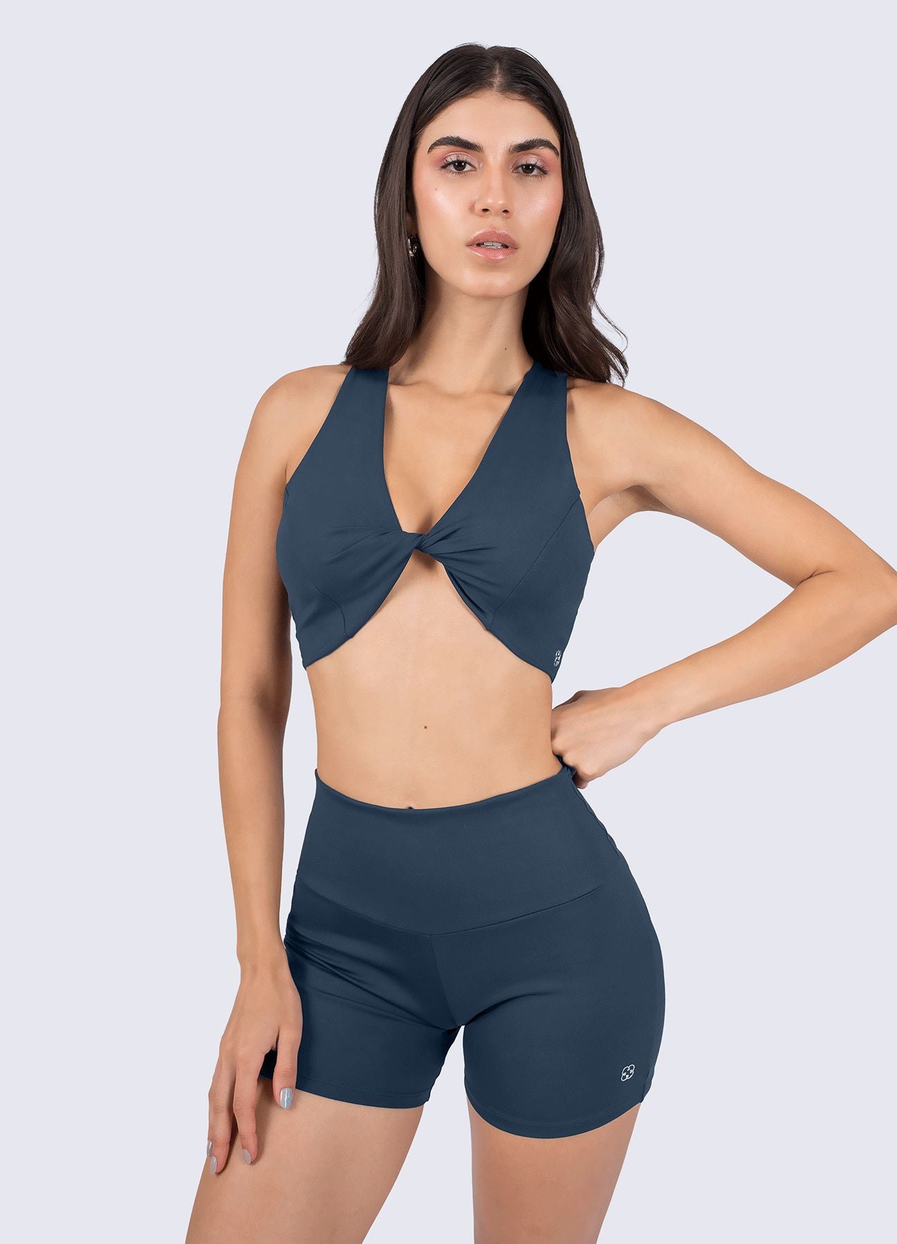 SHORT EMANA PILATES - AZUL MARINO SHORTS WIN ROPA DEPORTIVA Azul marino S/M 