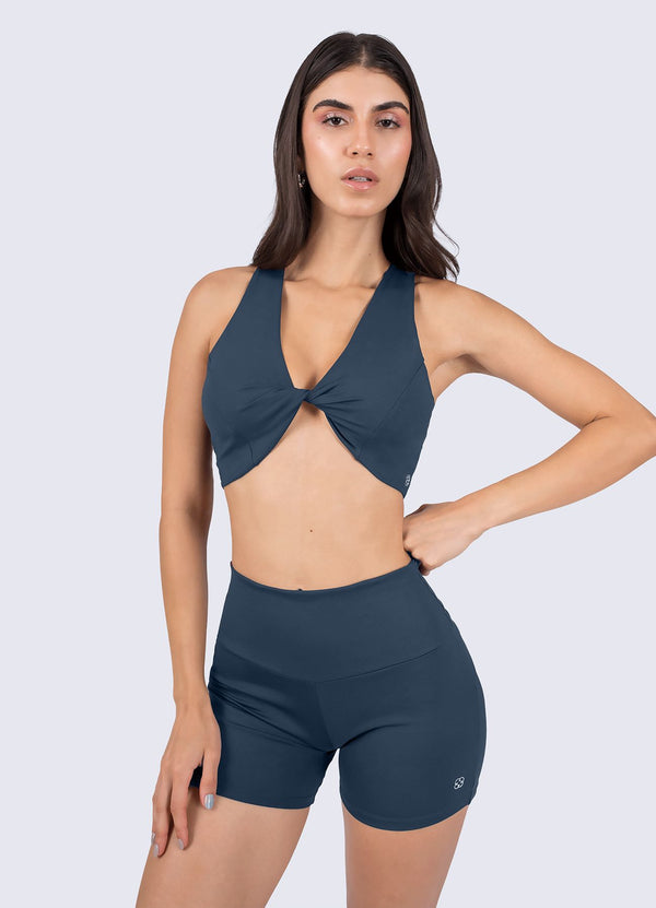 SHORT EMANA PILATES - AZUL MARINO SHORTS WIN ROPA DEPORTIVA Azul marino S/M 