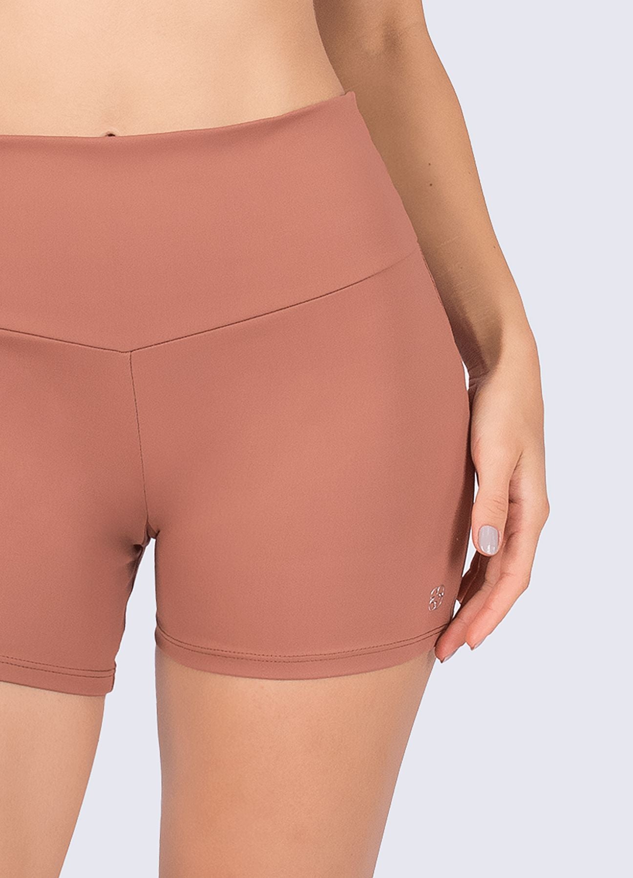 SHORT EMANA PILATES - MARRÓN COCOA SHORTS WIN ROPA DEPORTIVA 