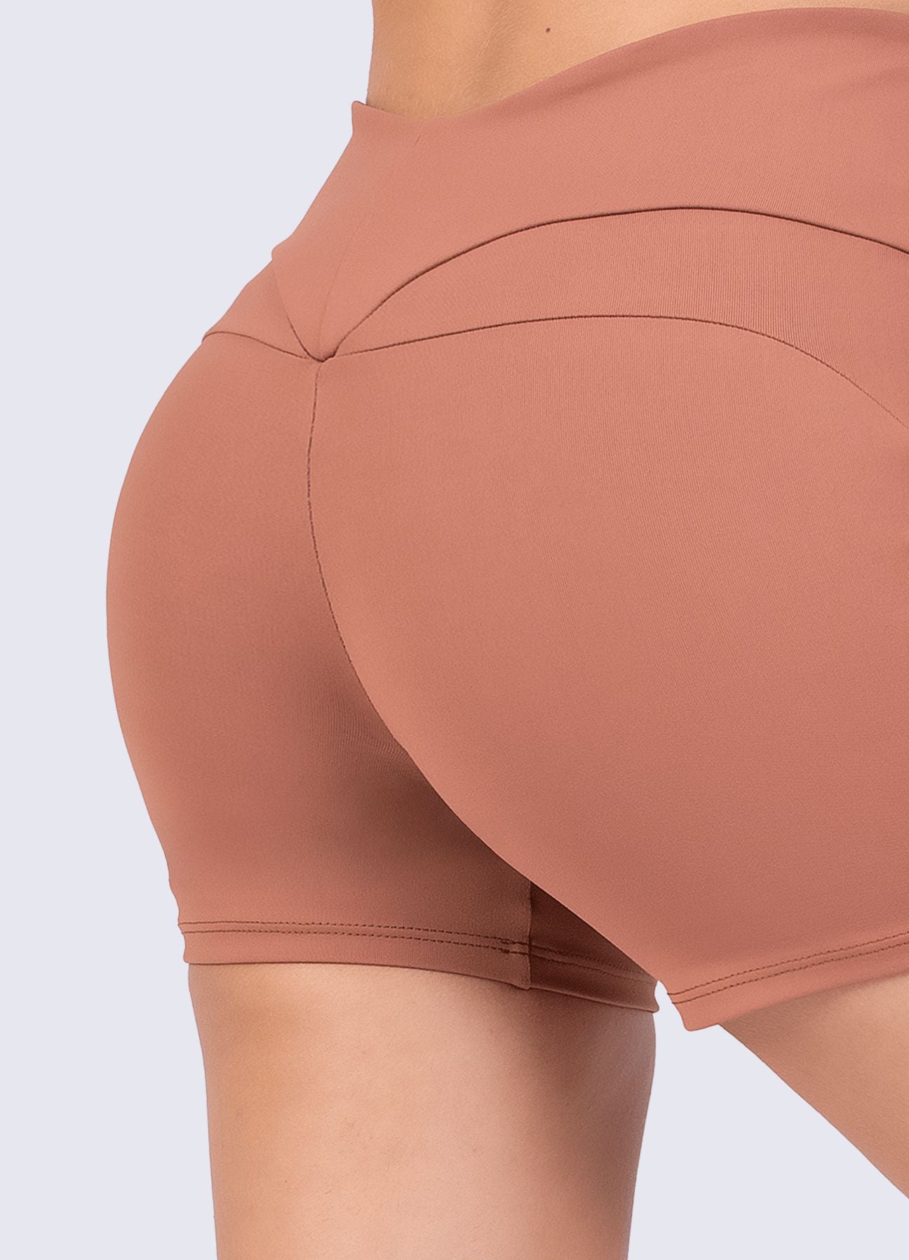 SHORT EMANA PILATES - MARRÓN COCOA SHORTS WIN ROPA DEPORTIVA 