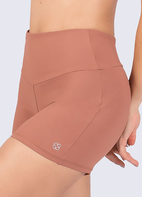 SHORT EMANA PILATES - MARRÓN COCOA SHORTS WIN ROPA DEPORTIVA 
