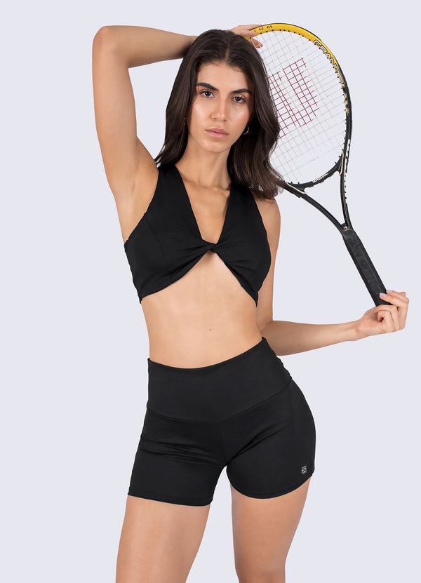 SHORT EMANA PILATES - NEGRO SHORTS WIN ROPA DEPORTIVA 