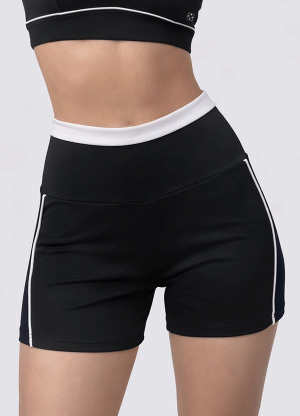 SHORT EMANA SILHOUETTE - NEGRO/BLANCO SHORTS WIN ROPA DEPORTIVA NEGRO-BLANCO S 