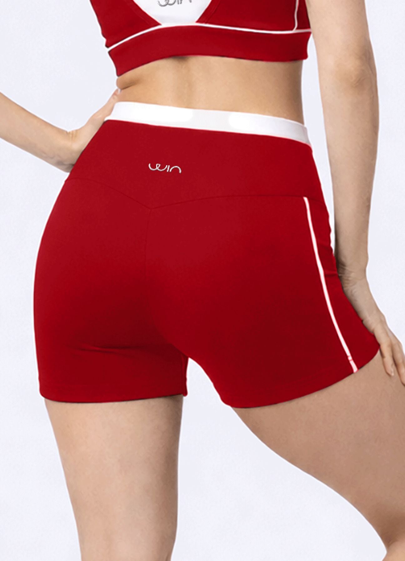 SHORT EMANA SILHOUETTE - ROJO SHORTS WIN ROPA DEPORTIVA 