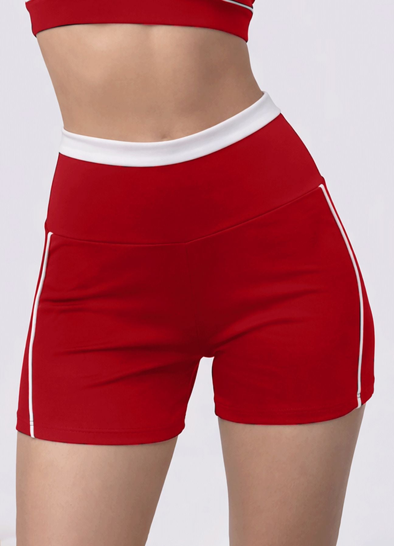 SHORT EMANA SILHOUETTE - ROJO SHORTS WIN ROPA DEPORTIVA 