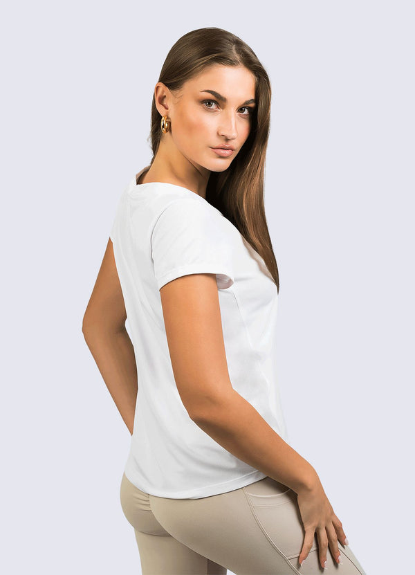 T-SHIRT BASIC ULTRA - BLANCO T-SHIRT WIN ROPA DEPORTIVA Blanco S 
