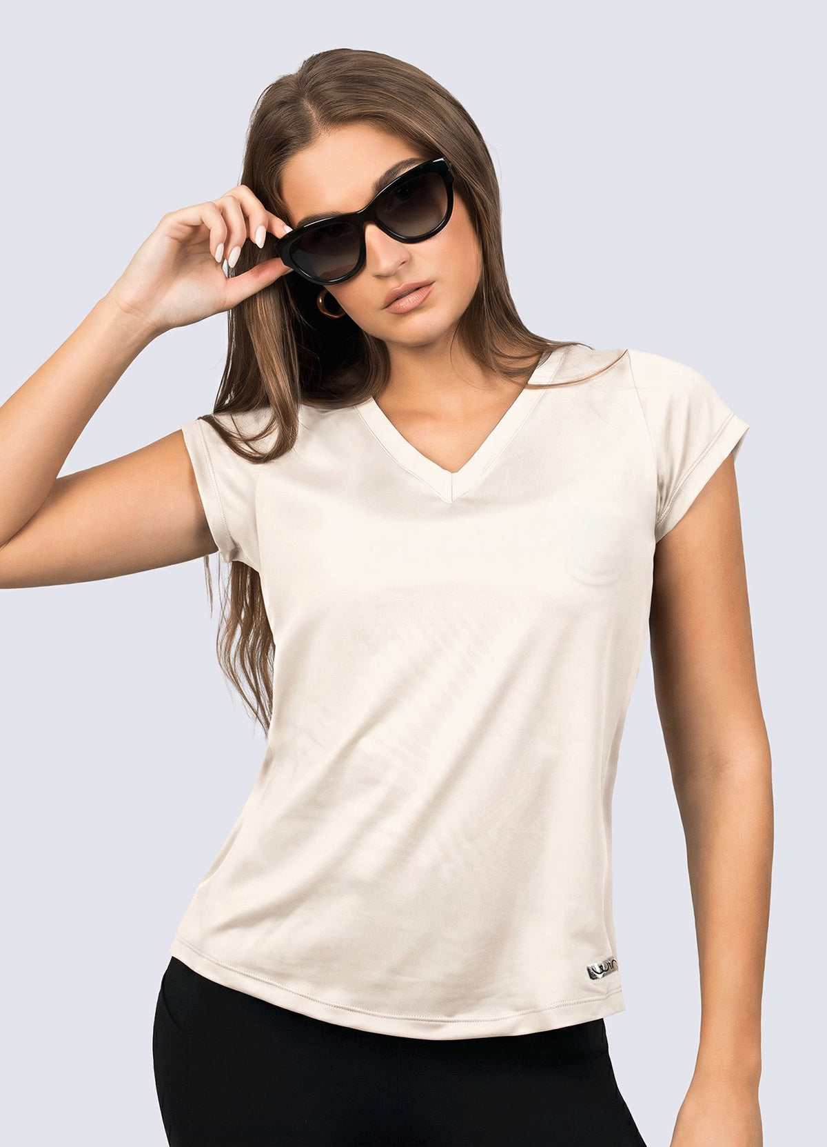 T-SHIRT BASIC ULTRA - HUESO T-SHIRTS WIN ROPA DEPORTIVA 