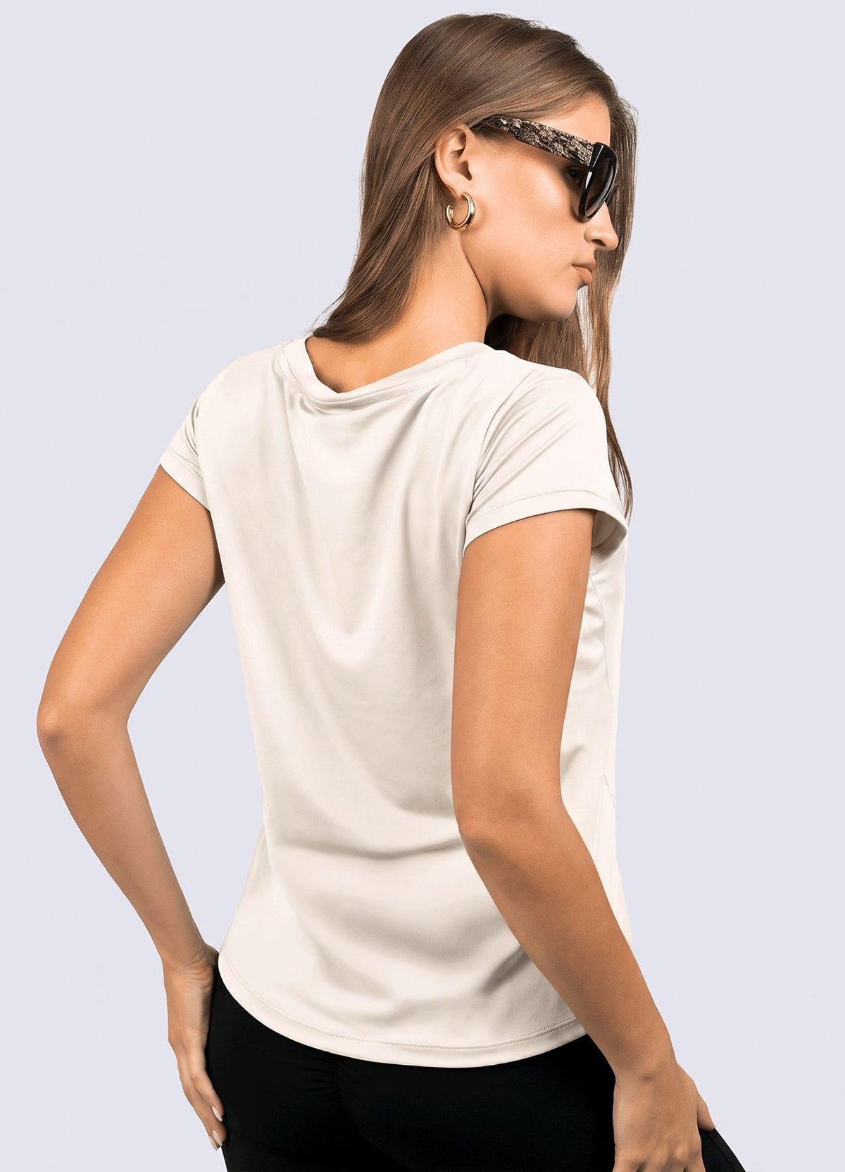 T-SHIRT BASIC ULTRA - HUESO T-SHIRTS WIN ROPA DEPORTIVA 