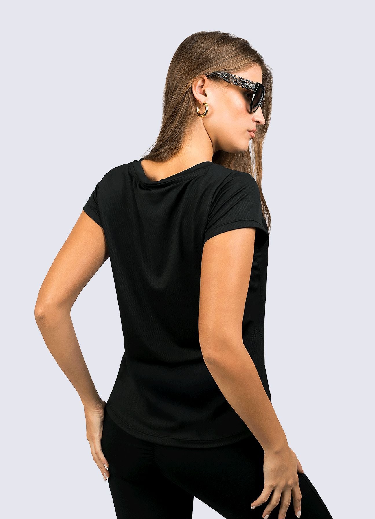 T-SHIRT BASIC ULTRA - NEGRO T-SHIRT WIN ROPA DEPORTIVA 