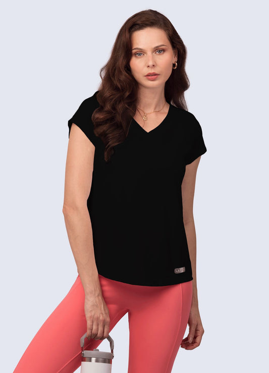 T-SHIRT BASIC ULTRA - NEGRO T-SHIRT WIN ROPA DEPORTIVA Negro S 