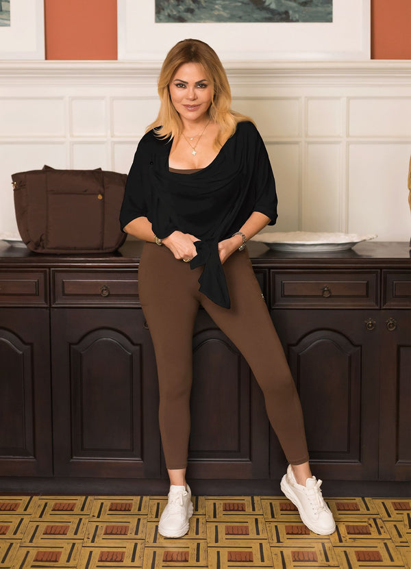 T-SHIRT CAPA AURA - NEGRO T-SHIRT WIN ROPA DEPORTIVA 