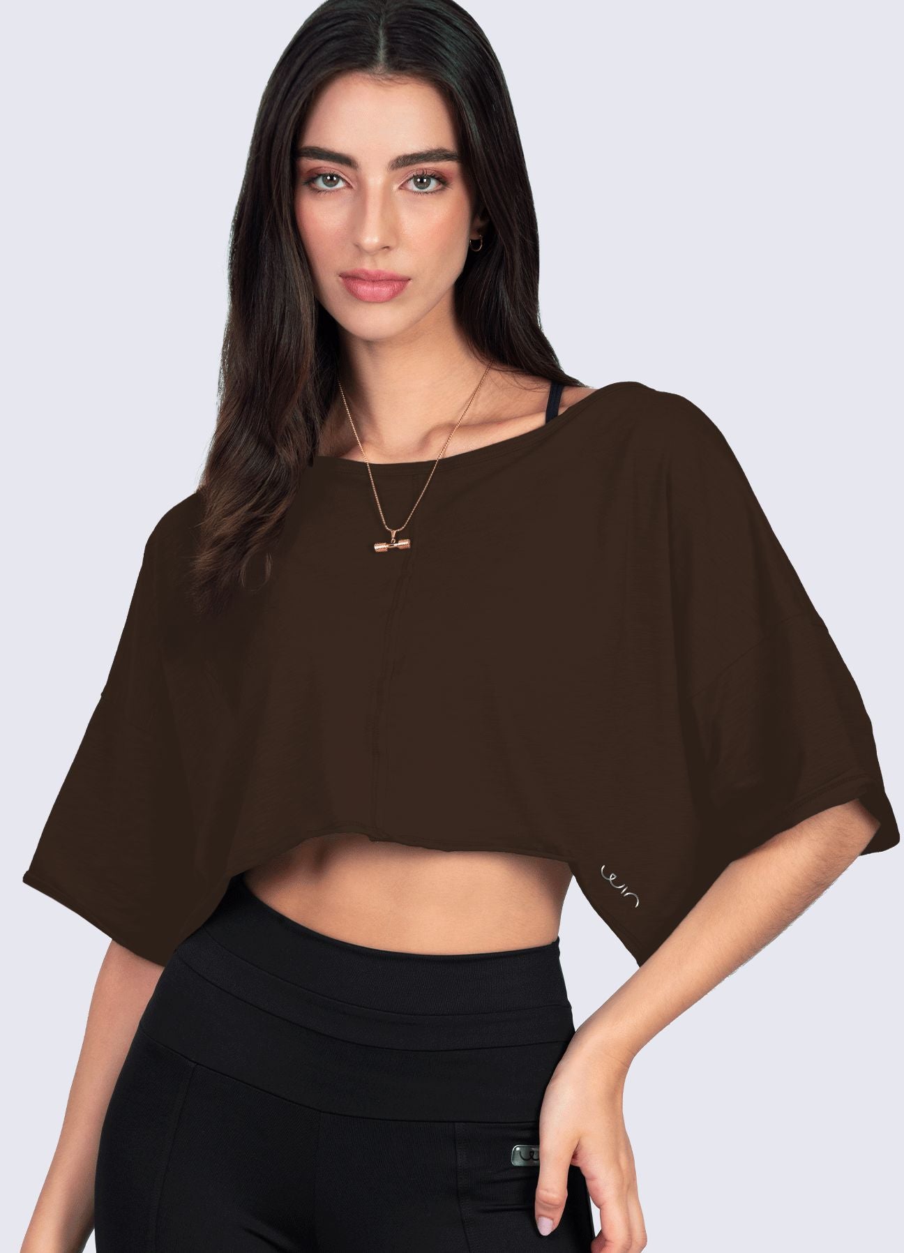 T-SHIRT EMOTIONS - MARRON OSCURO T-SHIRTS WIN ROPA DEPORTIVA 