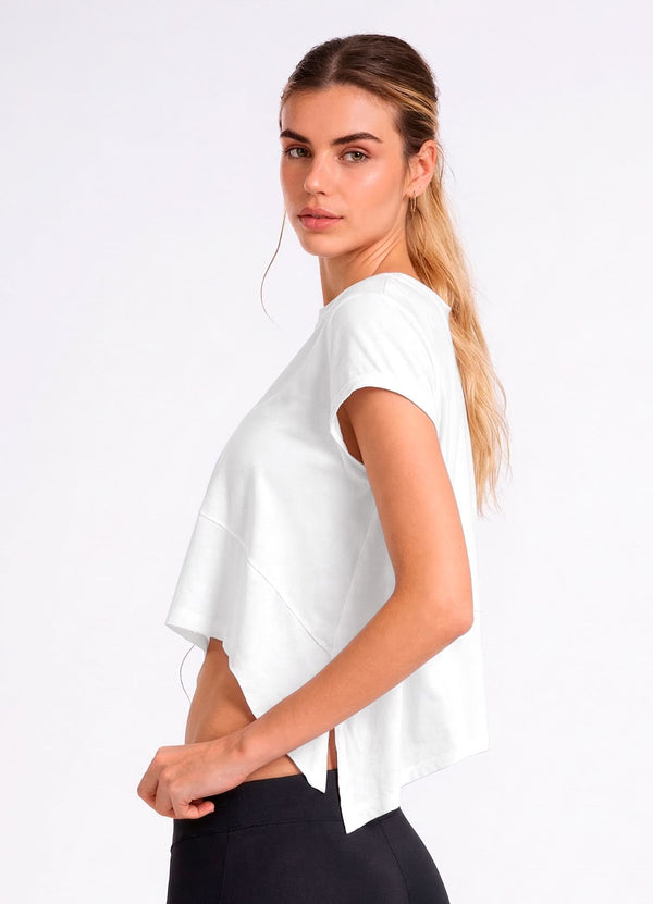 T-SHIRT HARDEST - BLANCO T-SHIRTS WIN ROPA DEPORTIVA 