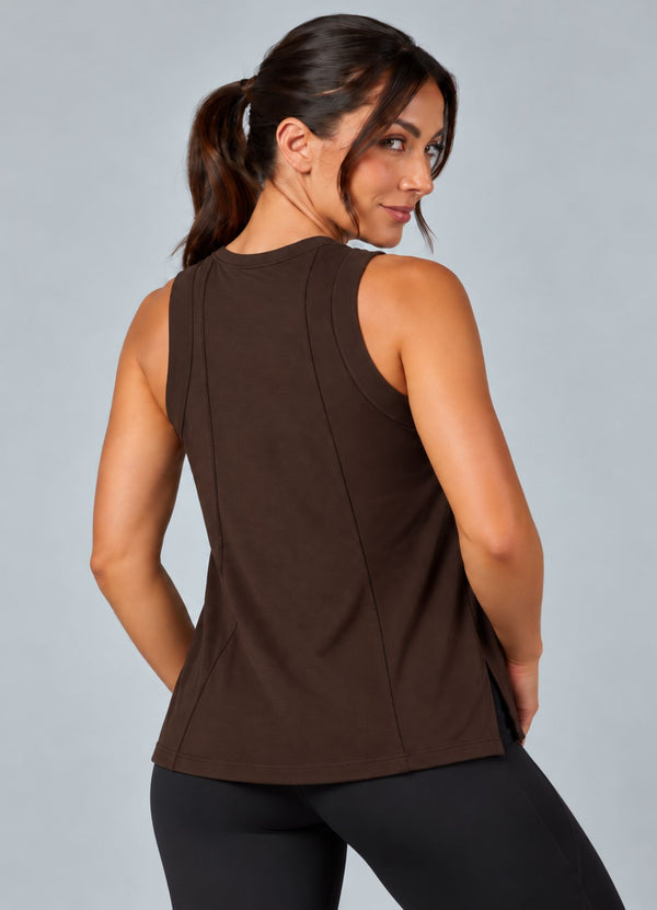 T-SHIRT MICRO E PRESICION - MARRON OSCURO T-SHIRTS WIN ROPA DEPORTIVA S MARRON OSCURO 