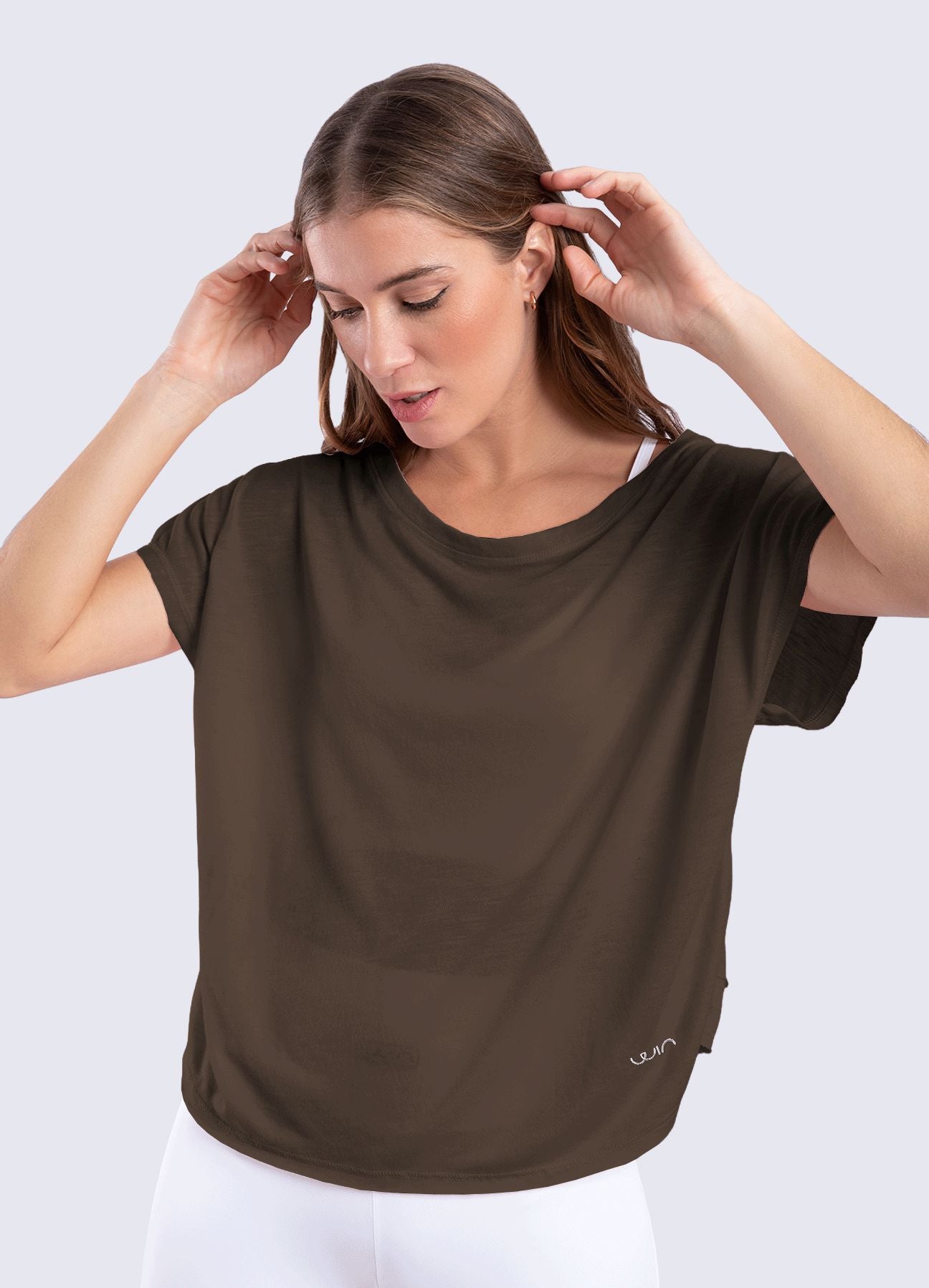 T-SHIRT MOTION - MARRON T-SHIRTS WIN ROPA DEPORTIVA 