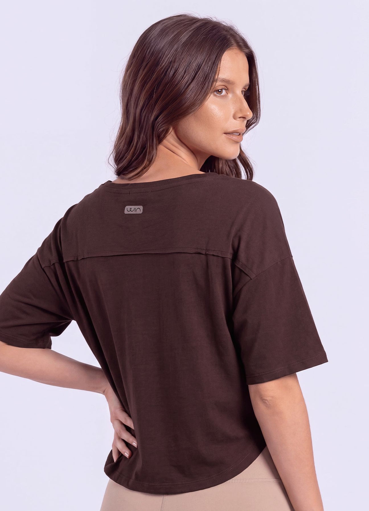T-SHIRT PULSE - MARRON OSCURO T-SHIRTS WIN ROPA DEPORTIVA 