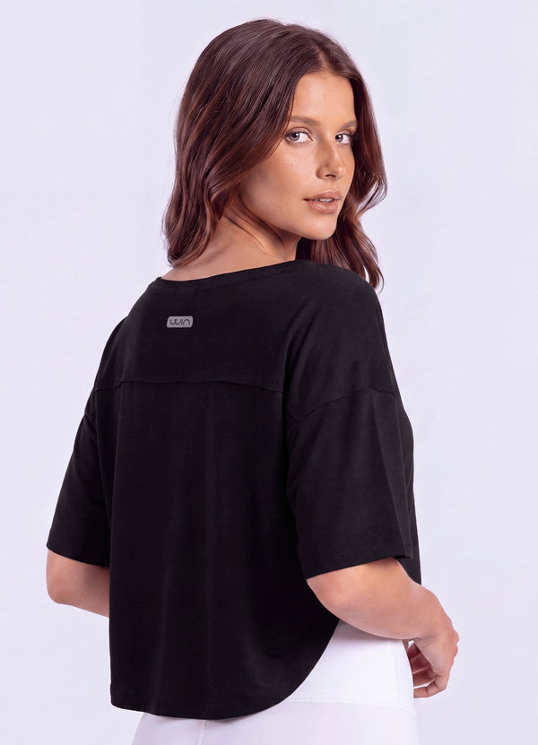 T-SHIRT PULSE - NEGRO T-SHIRTS WIN ROPA DEPORTIVA 