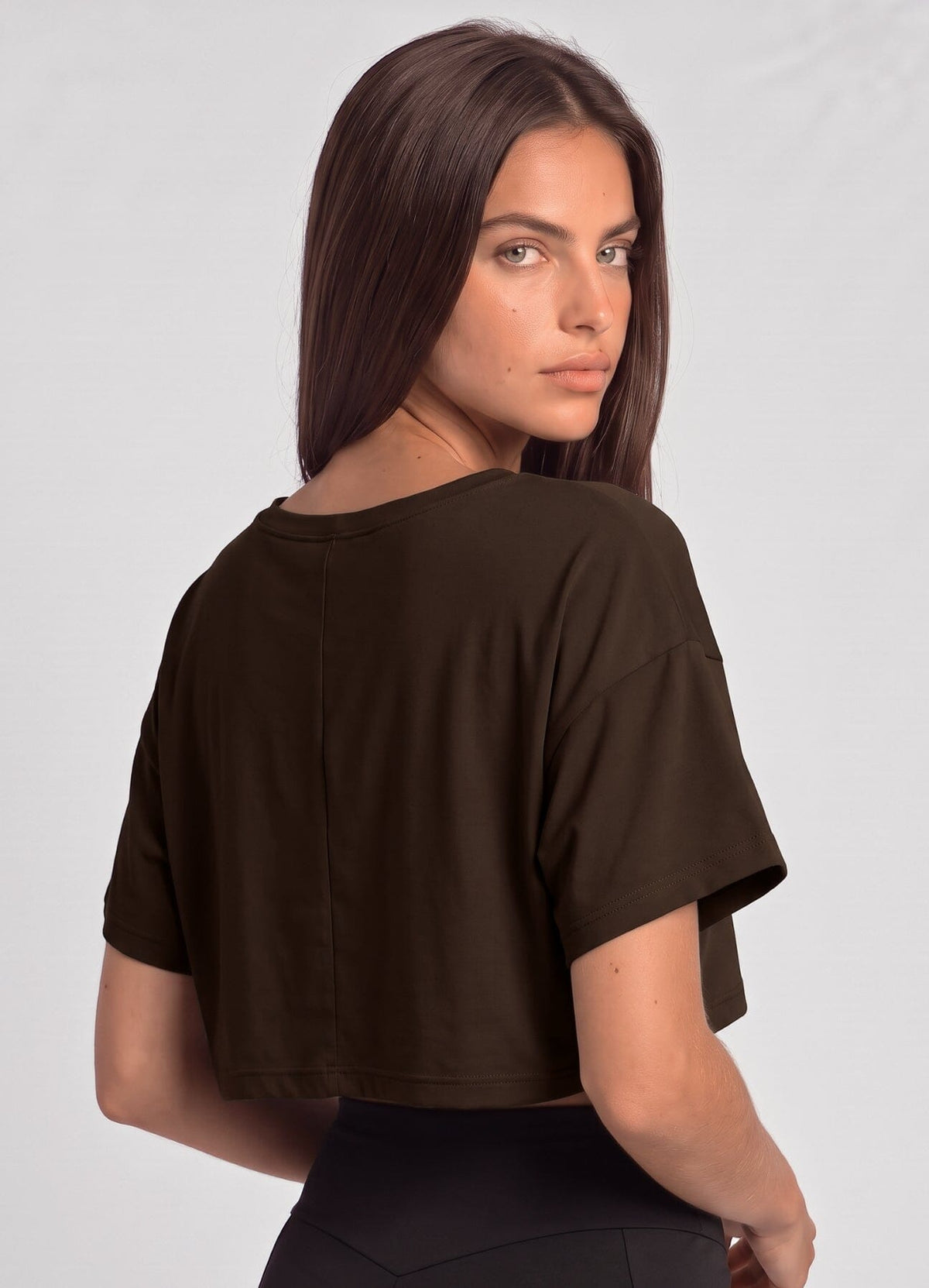 T-SHIRT SOFT SLOW - MARRON OSCURO T-SHIRTS WIN ROPA DEPORTIVA 