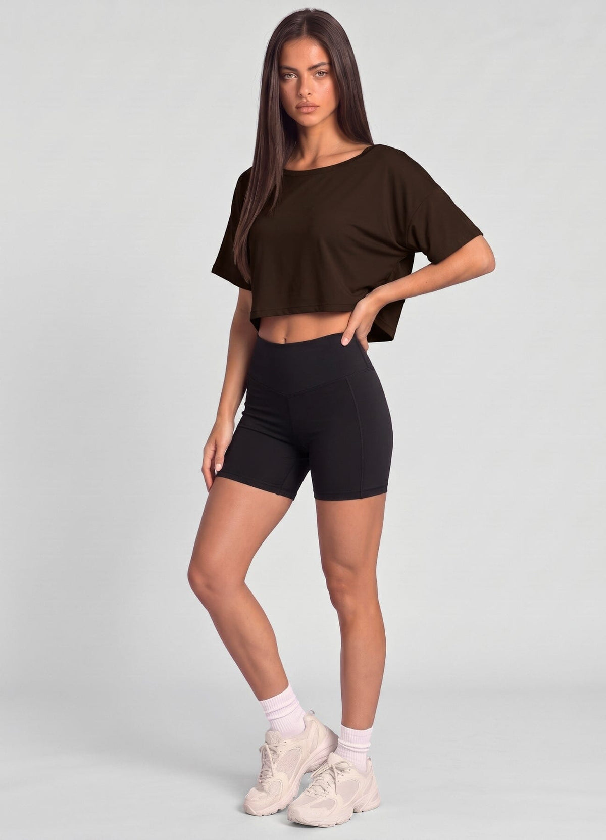 T-SHIRT SOFT SLOW - MARRON OSCURO T-SHIRTS WIN ROPA DEPORTIVA S MARRON OSCURO 