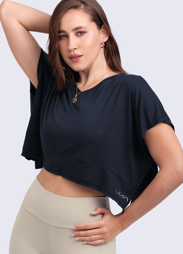 T-SHIRT SPORTY-AZUL MARINO T-SHIRT WINropadeportiva S AZUL MARINO 