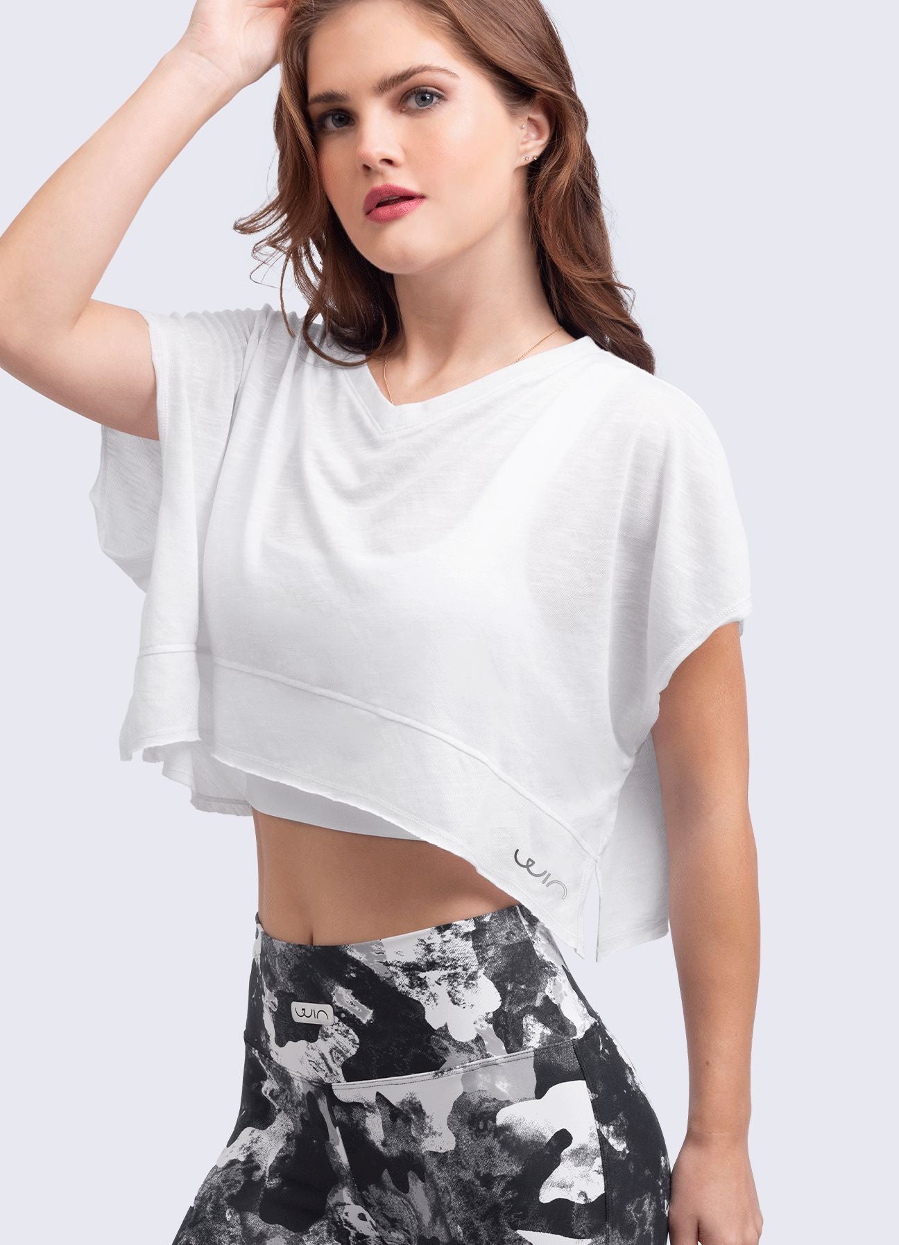 T-SHIRT SPORTY-BLANCO 2 T-SHIRT WIN ROPA DEPORTIVA 
