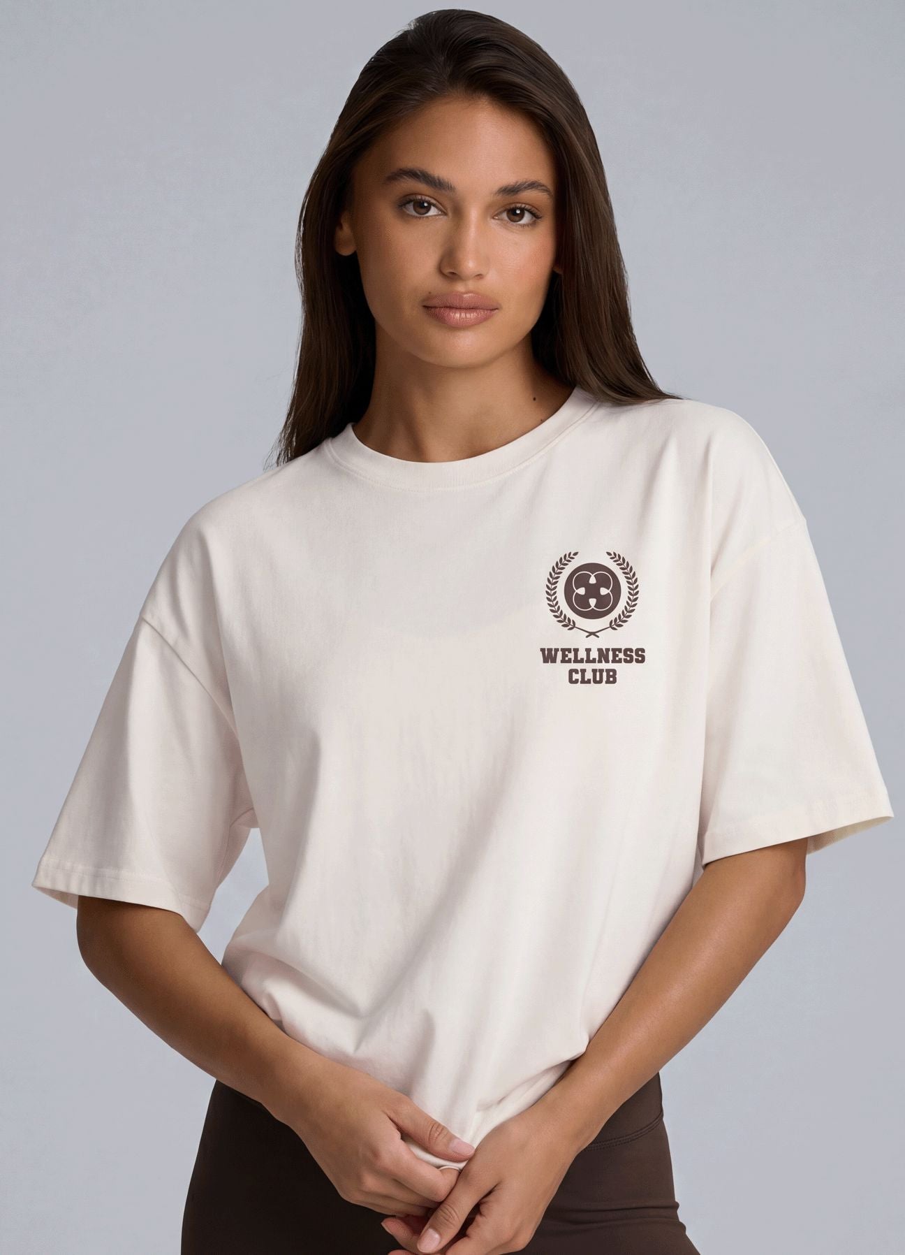 T-SHIRT WELLNESS CLUB-HUESO T-SHIRTS WINropadeportiva S Hueso 
